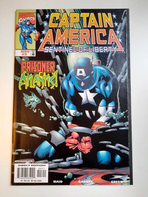 Captain America Sentinel of liberty Vol.1 #3
