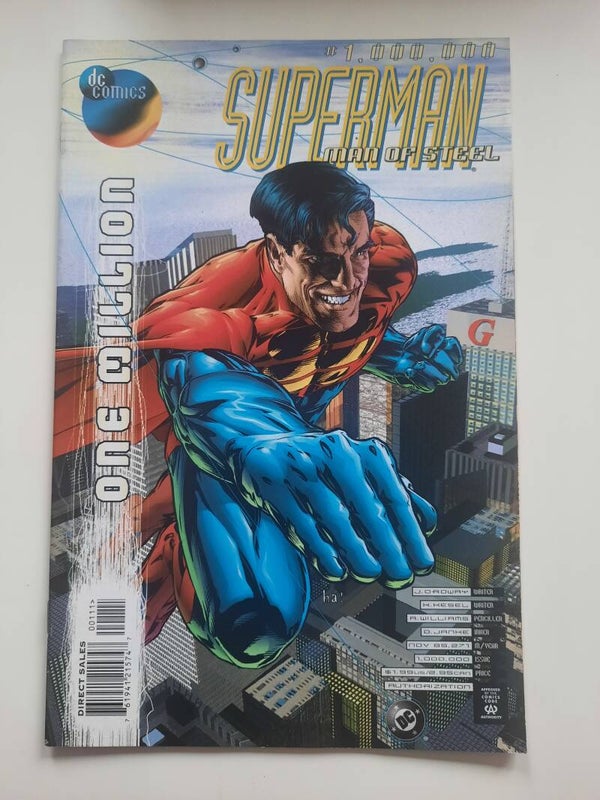 Superman the man of Steel 1.000.000