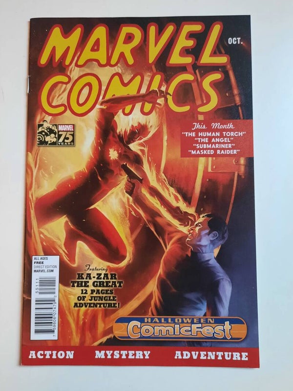 Marvel comics #1 Halloween comic fest