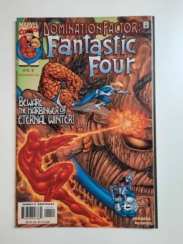 Domination factor Fantastic Four Vol.1 #1.1