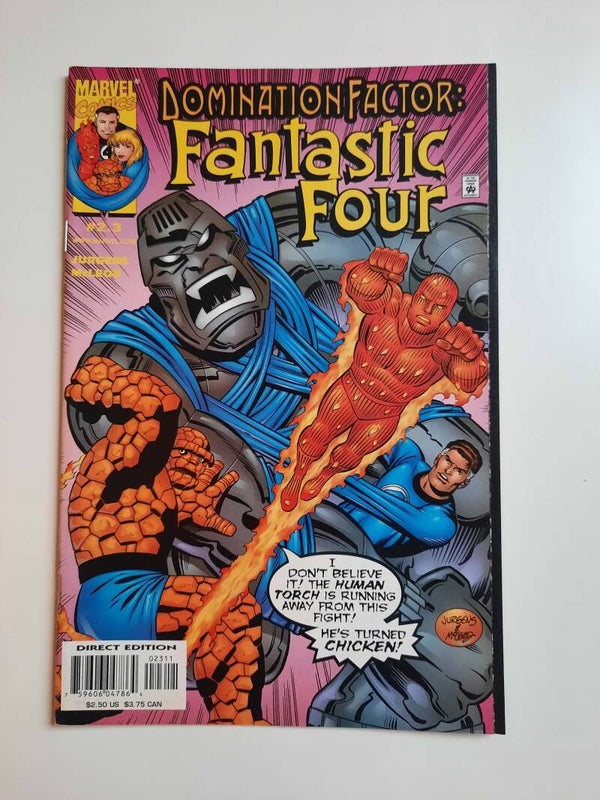Domination factor Fantastic Four Vol.1 #2.3