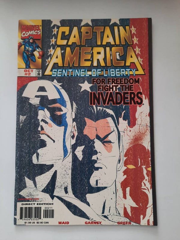 Captain America Sentinel of liberty Vol.1 #2