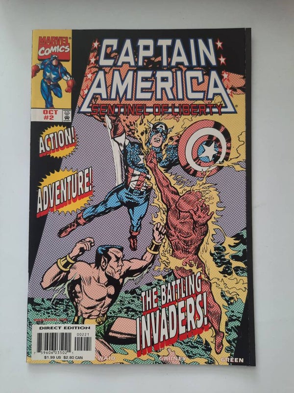 Captain America Sentinel of liberty Vol.1 #2