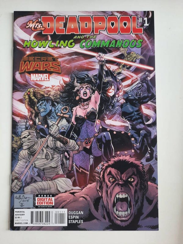 Mrs. Deadpool and the howling commandos #1