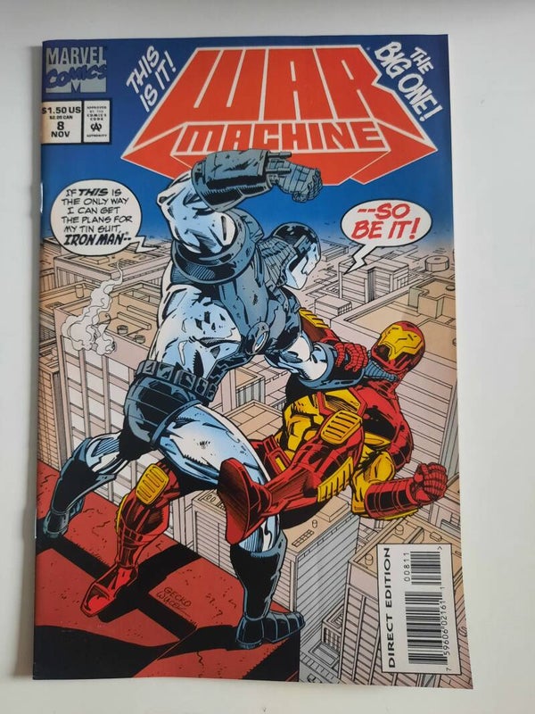 War Machine Vol.1 #8