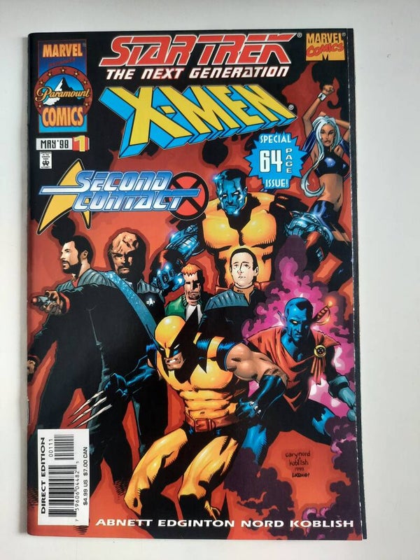 Star trek/X-men 2nd contact Vol.1 #1