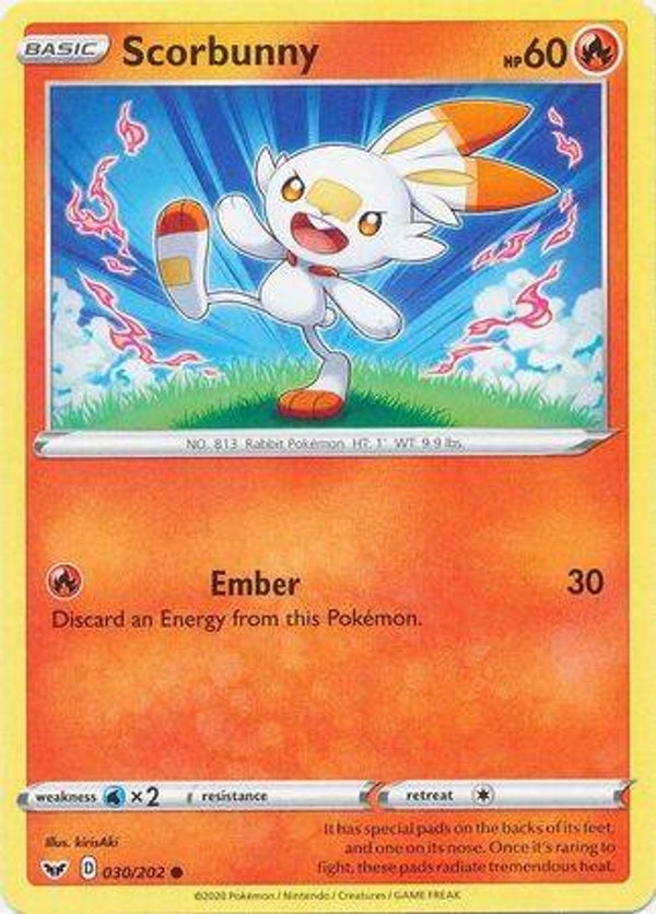 30/202 Scorbunny SWSH1