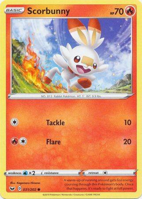 31/202 Scorbunny SWSH1