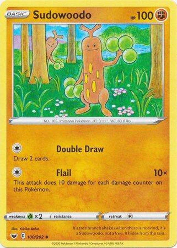 100/202 Sudowoodo SWSH1