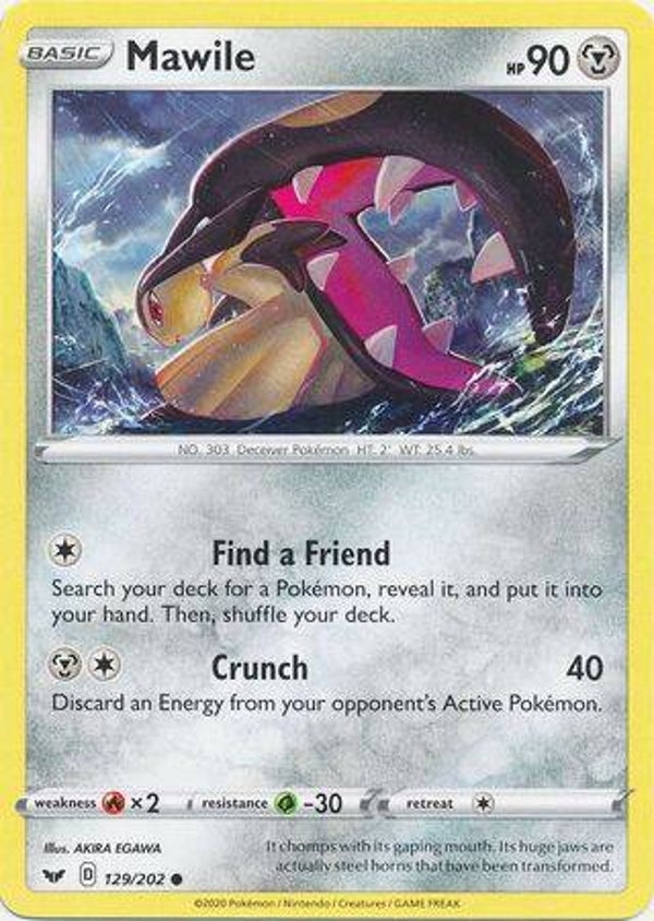 129/202 Mawile SWSH1