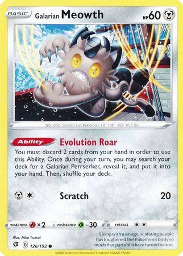 127/192 Meowth SWSH2