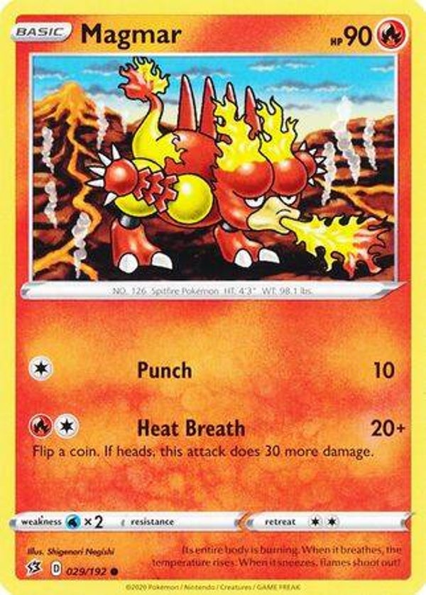29/192 Magmar SWSH2