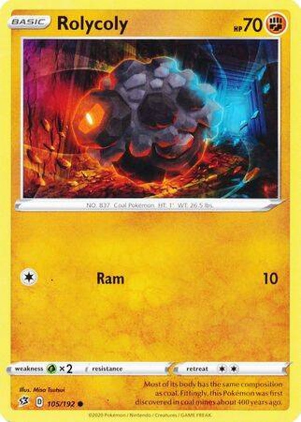 105/192 Rolycoly SWSH2