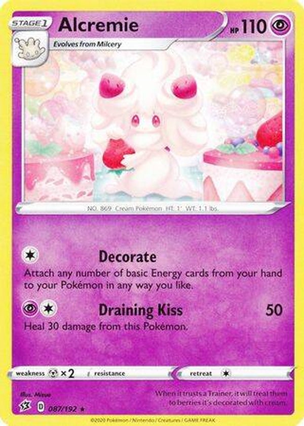 87/192 Alcremie SWSH2