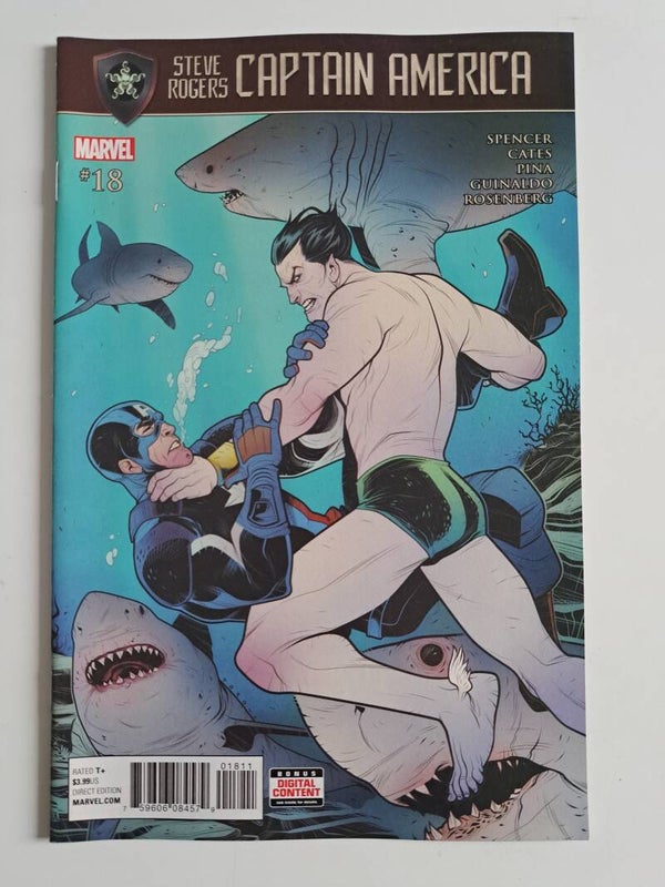 Captain America Steve Rogers #18