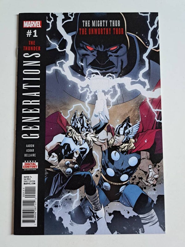 Generations the unworthy Thor & the mighty Thor #1
