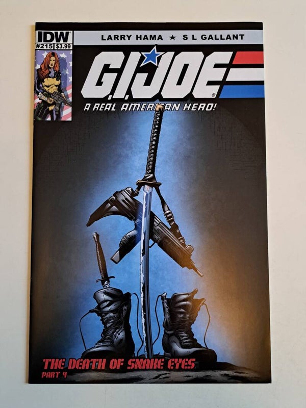 G.I. Joe a real american hero #215