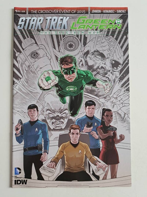 Star Trek/Green lantern the spectrum war #1