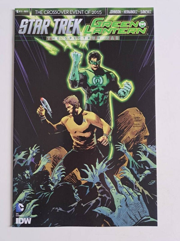 Star Trek/Green lantern the spectrum war #6