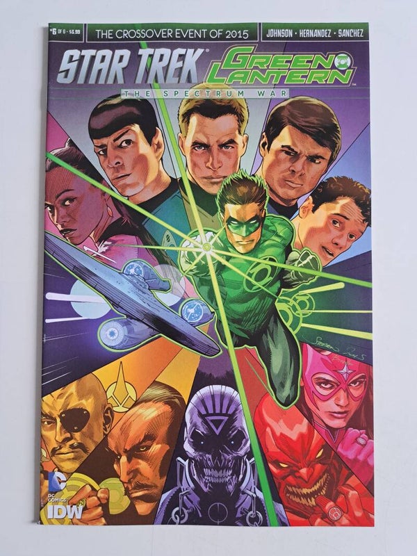 Star Trek/Green lantern the spectrum war #6