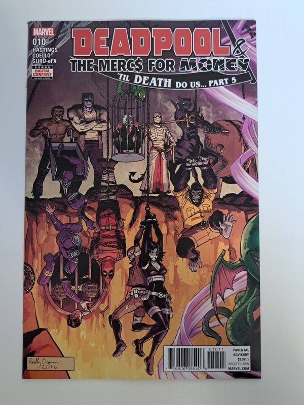 Deadpool & the mercs for money #10