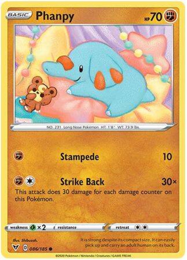 86/185 Phanpy SWSH4