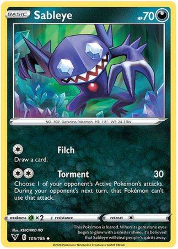 105/185 Sableye SWSH4