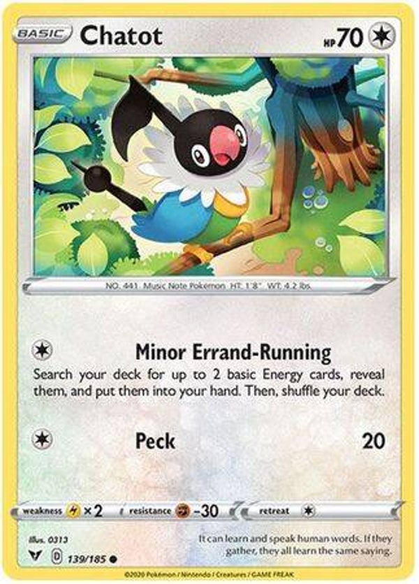 139/185 Chatot SWSH4
