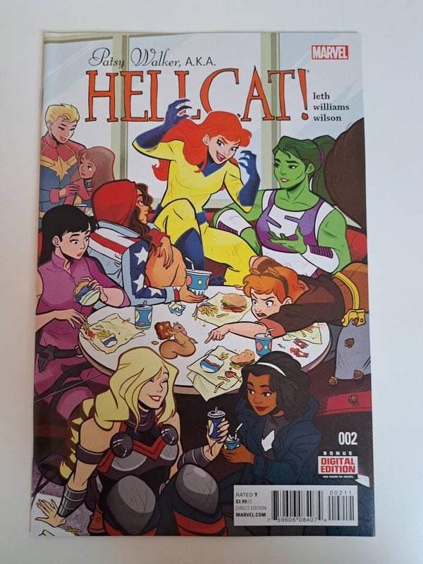 Patsy Walker a.k.a. hellcat #2