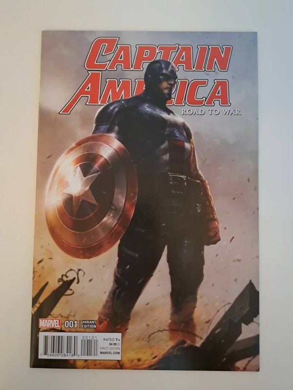 Captain America road to war #1
