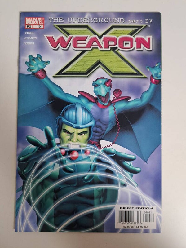 Weapon X #10