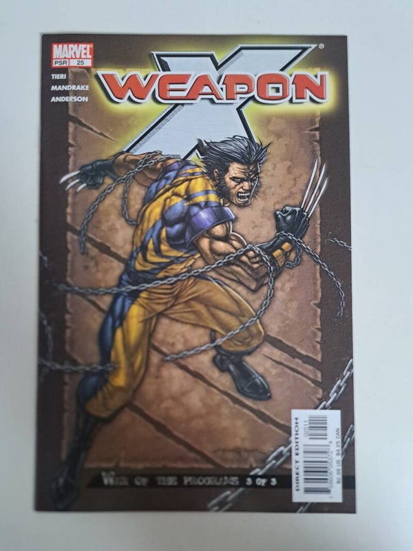 Weapon X #25