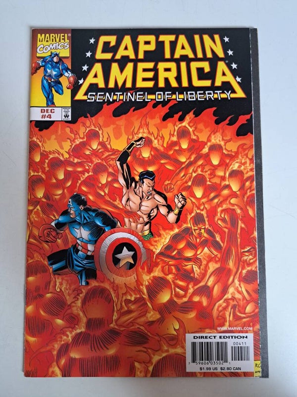 Captain America Sentinel of Liberty Vol.1 #4