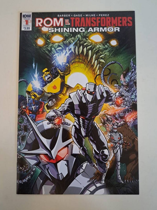 Rom vs. Transformers shining armor #1