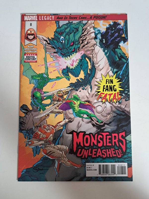 Monsters Unleashed #8