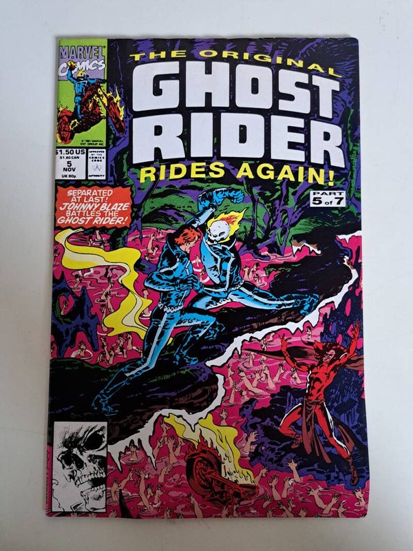 The original Ghost Rider rides again Vol.1 #5