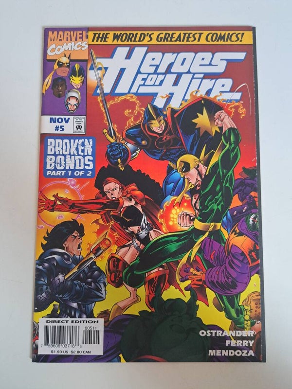 Heroes for Hire Vol.1 #5