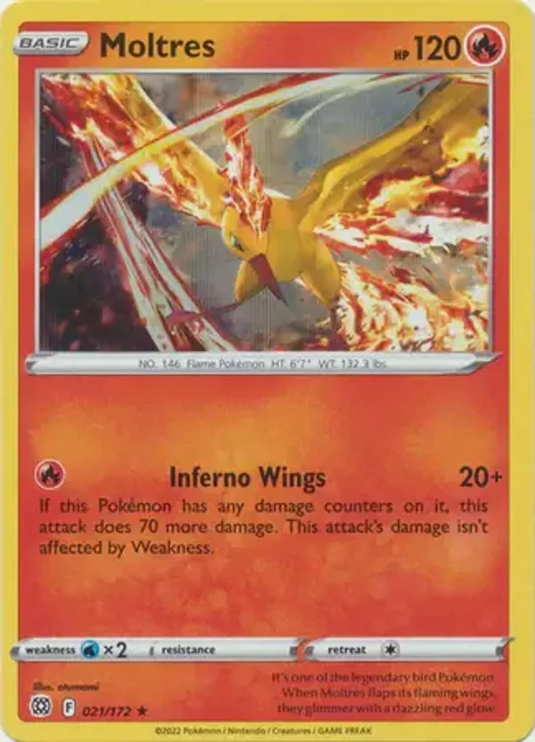 21/172 Moltres SWSH9