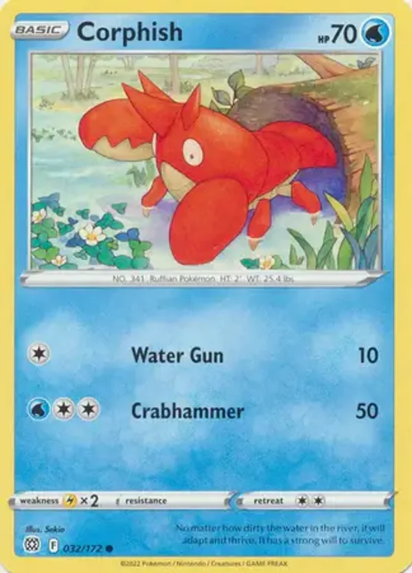 32/172 Corphish SWSH9