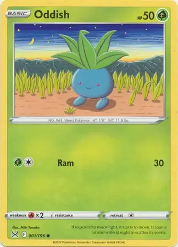1/196 Oddish SWSH11