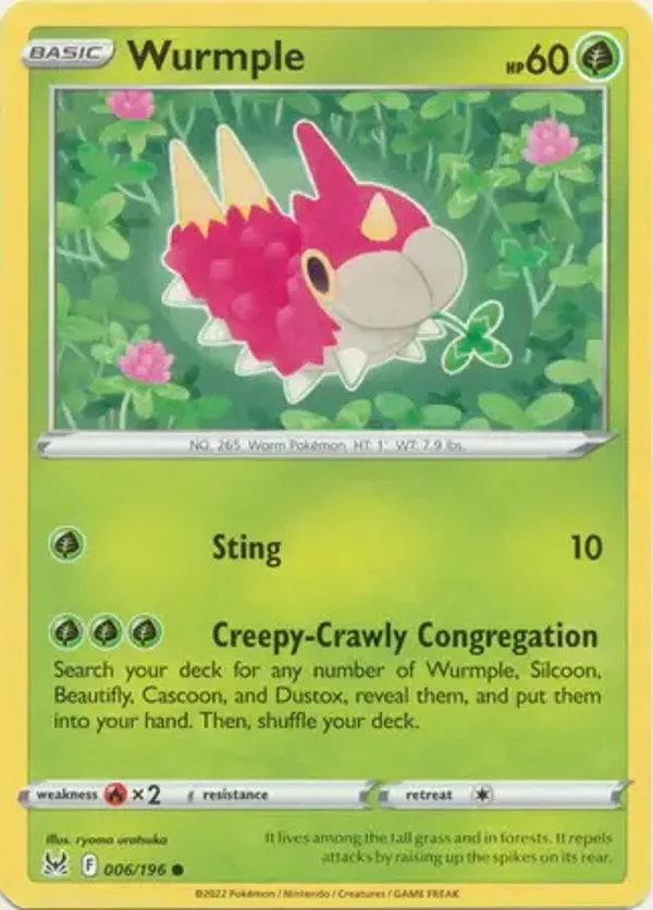 6/196 Wurmple SWSH11