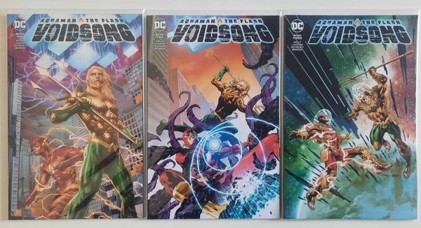 Aquaman the Flash Voidsong 1-3