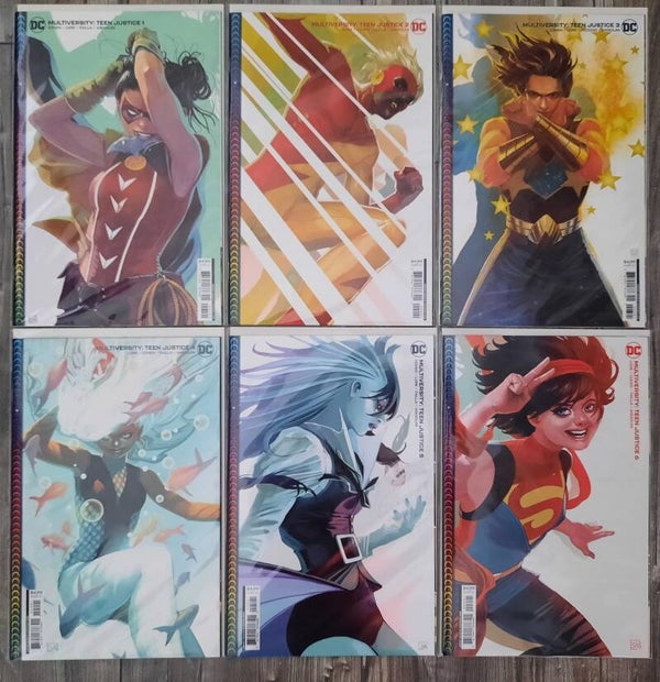 Multiversity Teen justice 1-6 variants
