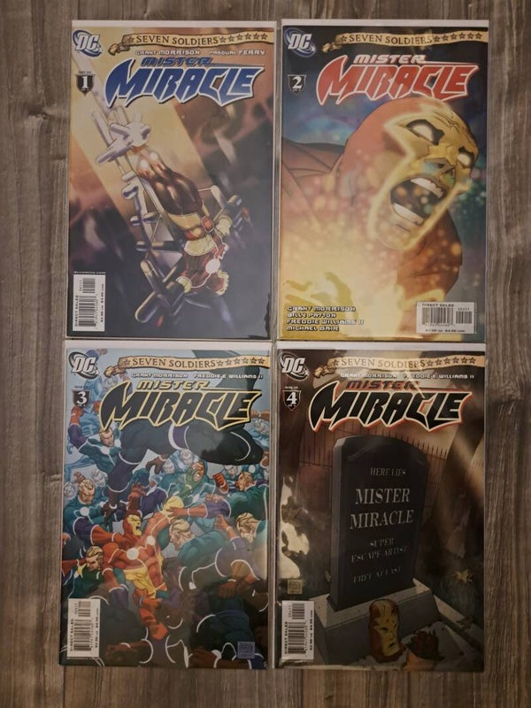 Seven Soldiers Mister Miracle 1 t/m 4