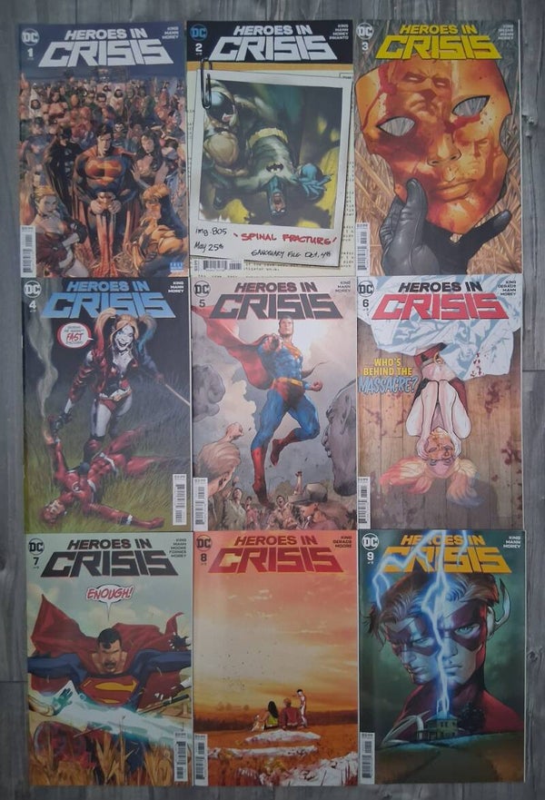 Heroes in crisis 1 t/m 9