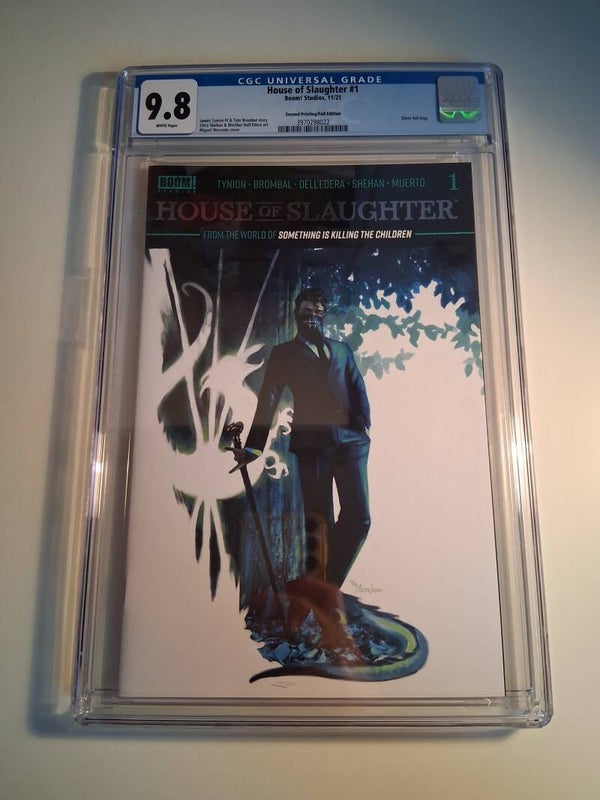 CGC 9.8 House of Slaughter #1 second print foil