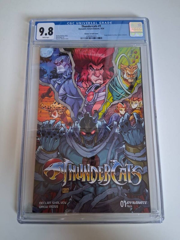 CGC 9.8 Thundercats #1 variant