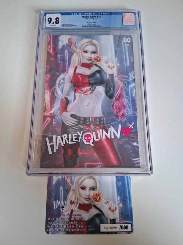 CGC 9.8 Harley Quinn #25 variant