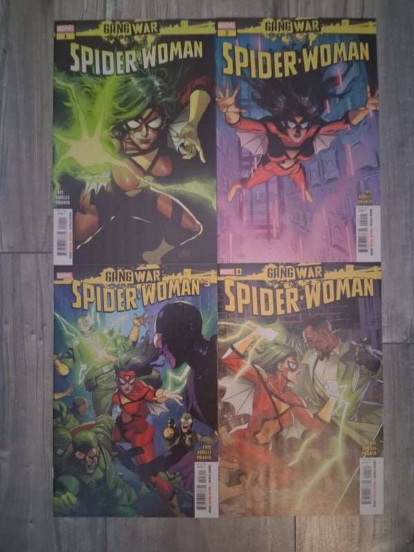 Gang war Spider-woman 1 t/m 4