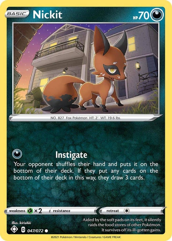 47/72 Nickit Reverse SWSH45SV